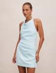Tina Halter MINI Dress - 18 Aqua