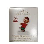 Hallmark Miniature Keepsake Ornament Charlie Brown On Ice 2010