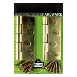 Hinge Butt Brass 100MMX60MM