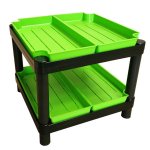 Microgreens Countertop Starter Kit Incl Seeds - Black
