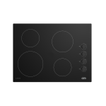 Defy DHD411 - 70CM Slimline With Control Panel Black Glass