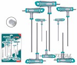 Totai Total Hex Wrench Set T-handle 8PC