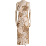 Floral Spaghetti Strap Maxi Dress - S