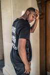 Y1 Repeat Tee - Black - Extra Large