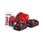 Milwaukee M18 Nrg Batteries & Charger Kit 3.0 Ah