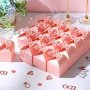 10PCS Creative Pink Pearl Butterfly Gift Box Party Gift Boxes Party Table Decoration Wedding Favors Gift Boxes Party Supplies Easter Gift