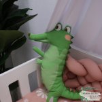 Shaped Pillow Crocodile
