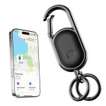 Keychain Key Finder Built-in Anti-loss Tracker Works With Apple Find My Ios Only Tracker Tag Locator For Keys Luggage Backpack A