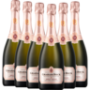 Beck Cap Classique Brut Sparkling Ros Wine Bottles 6 X 750ML