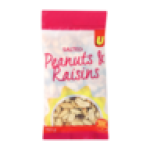 Roasted & Salted Peanuts With Raisins 150G
