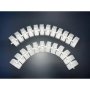 Snake Under-desk Cable Management White