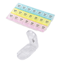 Daily Pill Organiser Box And Dispenser - 3-TIMES-A-DAY + Pill Cutter