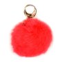 ACC-00014 - Bright Red Pom Pom Keychain