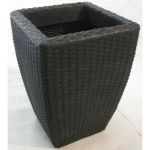 Addis Palermo Rattan Pot 30CM Graphite
