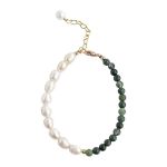Handcrafted Baroque Natural Pearl Necklace