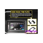 Chevrolet Radio Fascia Trim Plate Aveo captiva Single & Double Din Kit - Autostyle Motorsport South Africa