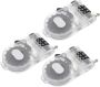 3PCS Ski Board Cable Lock With Retractable Steel Wire Coded Snowboard