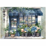Tear Resistant Deco Print Little Flower Shop