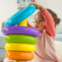 Fisher-price Giant Rock-a-stack Infant & Toddler Stacking Ring Toy