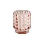 Textured Pink Votive