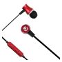 Volkano Chromium Bluetooth Earphones With Sd Card Reader - Red