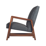 The Clarke Chair - African Walnut Graphite