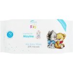 Portia M Baby Wipes 72 Unscented