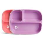 Munchkin Splash Plate - Purple pink