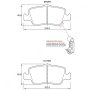 Toyota Kbc Brake Pads Rear For - Spares Direct