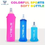 Wrels Foldable Silicone Sports Water Bottle - Colorful Durable Tpu For Running & Outdoor Activities