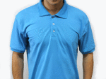 Gents Plain Colored Golf Shirt - XX Large Dark Blue