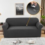 1PC Waterproof Stretch Sofa Slipcover Dustproof Sofa Cover Couch Cover Furniture Protector For Bedroom Office Living Room Home D