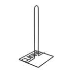 Excellent Houseware Black Kitchen Paper Towel Holder