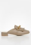 Avan Wider Fit Chain Mule - Taupe