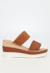 WILD2 Mule Wedge Heel - Tan