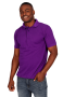 Mens Branded Golfer - Purple - L