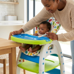 3-IN-1 Convertible Baby High Chair & Play Table Set