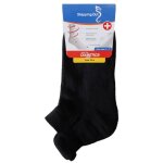 Diabetic Socks Low Cut - Black - Low Cut