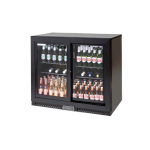Polarcab Black Back Bar Cooler 2S D