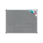 Bulletin Board Ribbed Aluminium Frame 600X450MM - Laurel
