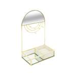 Isra Gold Plated Metal Jewellery Holder Gold