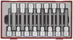 - 15 Piece 1 2 Inch Ribe & Spline Socket Set - TTRS15