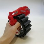Manual Soft Bullet Toy Blaster With Rotating Drum