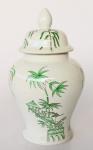 Ceramic Palm Leaf Design Ginger Jar – 42X20CM