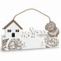 Stylish Hanging Wall Organiser Key Holder For Family Housewarming Daily Use