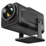 Lyncast - Full HD 4K Projector With Dual Hifi Stereo Surround Sound - Black
