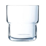 Whiskey Glass Arc Log Whiskey Tumbler 220ML Set Of 6