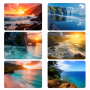 Ocean Views Placemats - Set Of 6 - 40CM X 30CM - Steglio