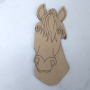 Wood Horse Raven