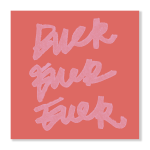 Triple F Art Print - A1
